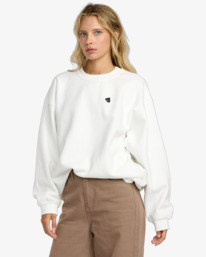 3 Spanky Loteria - Oversized Sweatshirt for Women White 23B463501 RVCA