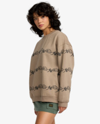 2 Anp Spankyfriend - Sudadera para mujer Verde 23B463502 RVCA