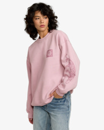 2 Baggiefriend - Sudadera para mujer Violeta 23B463504 RVCA