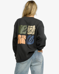 1 Baggiefriend - Sudadera para mujer Negro 23B463504 RVCA