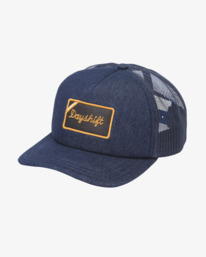 0 Dayshift Patch Foamy - Trucker Cap for Men Purple 23D553500 RVCA
