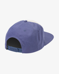 1 Ksl - Boné Snapback para homem Branco 23D553501 RVCA