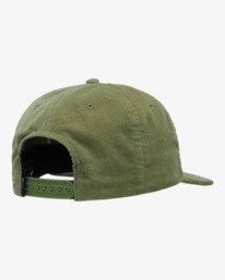 3 Frame Up Cord - Snapback Cap for Men Green 23D553505 RVCA