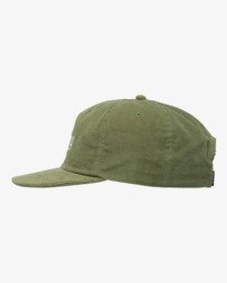 1 Frame Up Cord - Snapback Cap for Men Green 23D553505 RVCA