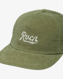 2 Frame Up Cord - Snapback Cap for Men Green 23D553505 RVCA
