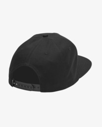 1 Hex Inc - Snapback Cap for Men Black 23D553508 RVCA