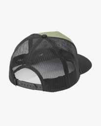 1 Rvca Ridge Curved - Trucker Cap for Men Green 23D553517 RVCA