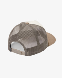 1 Rvca Ridge Curved - Trucker Cap for Men White 23D553517 RVCA