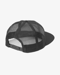 1 Squadron - Trucker Cap for Men Black 23D553518 RVCA