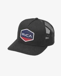 0 Commonwealth Curved - Truckerkappe für Männer Schwarz 23D553521 RVCA