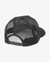 3 Commonwealth Curved - Truckerkappe für Männer Schwarz 23D553521 RVCA