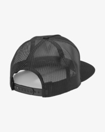 3 VA Atw - Casquette trucker pour Homme Noir 23D553522 RVCA