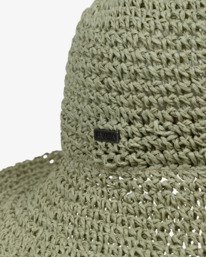 2 Mesa - Straw Hat for Women Green 23E551505 RVCA