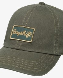 2 Dayshift - Casquette pour Femme Vert 23E553503 RVCA