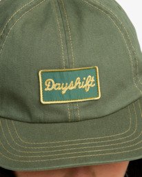 2 Dayshift - Dad Hat for Women Green 23E553503 RVCA