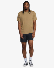 5 Balance - Maglietta tecnica da Uomo Brown 23MS011502 RVCA