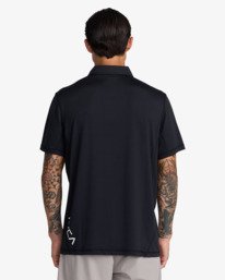 1 Sport Vent - Camisa pólo técnica para homem Preto 23MS013503 RVCA