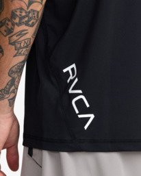 5 Sport Vent - Camisa pólo técnica para homem Preto 23MS013503 RVCA