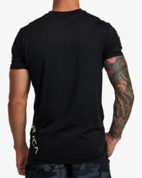 1 Sport Vent - T-shirt técnica para homem Preto 23MS013505 RVCA