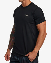 2 Sport Vent - T-shirt técnica para homem Preto 23MS013505 RVCA