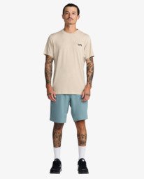 6 Sport Vent - Technical T-Shirt for Men Green 23MS013505 RVCA