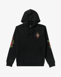 0 Shock Squad - Sweat à capuche pour Homme Noir 23MS034120 RVCA