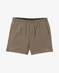 0 Yogger 2 IN 1 17" - Elastic Waist Walkshorts for Men Multi 23MS101507 RVCA