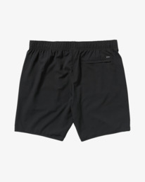 1 Yogger Stretch 17" - Elasticated Training Shorts for Men Black 23MS103500 RVCA