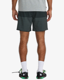 3 Yogger Stretch 17" - Elasticated Training Shorts for Men Black 23MS103500 RVCA