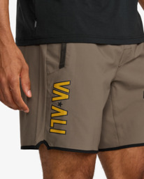 5 VA X Ali Yogger Stretch 17" - Elasticated Shorts for Men Multi 23MS103515 RVCA
