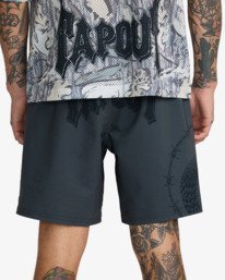 1 Tapout Fight Scrapper Black 23MS103612 RVCA