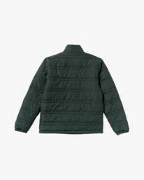1 VA Puffa - Casaco puffer para homem Verde 23MS173501 RVCA