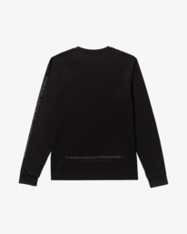 1 2X - Long Sleeve T-Shirt for Men Black 23MS363565 RVCA
