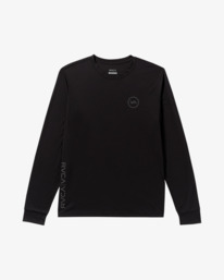 0 2X - Long Sleeve T-Shirt for Men Black 23MS363565 RVCA
