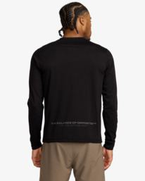3 2X - Long Sleeve T-Shirt for Men Black 23MS363565 RVCA