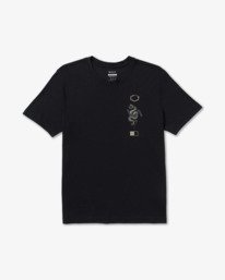 0 Baroon Venom - T-shirt de manga curta para Homem Preto 23MS432604 RVCA