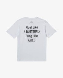 1 Sting Like A Bee - Short Sleeve T-Shirt for Men White 23MS433550 RVCA