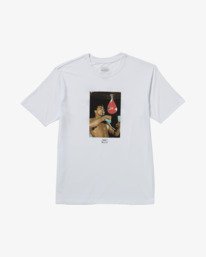 0 Sting Like A Bee - Short Sleeve T-Shirt for Men White 23MS433550 RVCA