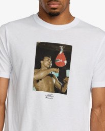 4 Sting Like A Bee - Short Sleeve T-Shirt for Men White 23MS433550 RVCA