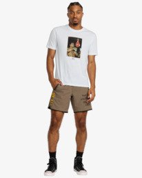 6 Sting Like A Bee - Short Sleeve T-Shirt for Men White 23MS433550 RVCA