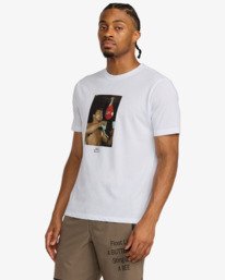5 Sting Like A Bee - Short Sleeve T-Shirt for Men White 23MS433550 RVCA