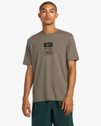 2 Rvca Trade - Short Sleeve T-Shirt for Men Multi 23MS433556 RVCA