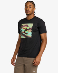 4 VA Balance Fill - T-Shirt für Männer Schwarz 23MS433557 RVCA