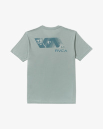 1 VA Blur Fill - Short Sleeve T-Shirt for Men Grey 23MS433559 RVCA
