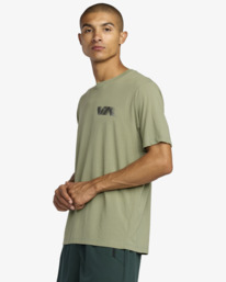 4 VA Blur Fill - Short Sleeve T-Shirt for Men Multi 23MS433559 RVCA