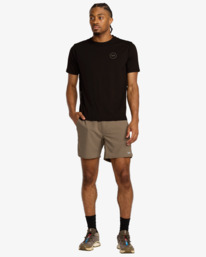 6 Rvca 2X Reflective - Short Sleeve T-Shirt for Men Black 23MS433560 RVCA
