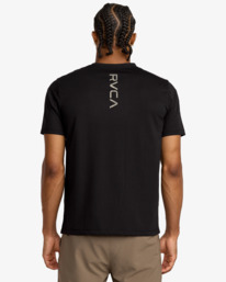 3 Va Mark Fill - Short Sleeve T-Shirt for Men Black 23MS433561 RVCA