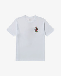 0 Shock Squad - Short Sleeve T-Shirt for Men White 23MS433562 RVCA