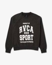 0 Property Of Va Essential - Sweatshirt f&uuml;r M&auml;nner Schwarz 23MS461600 RVCA