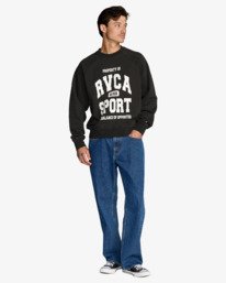 6 Property Of Va Essential - Sweatshirt f&uuml;r M&auml;nner Schwarz 23MS461600 RVCA